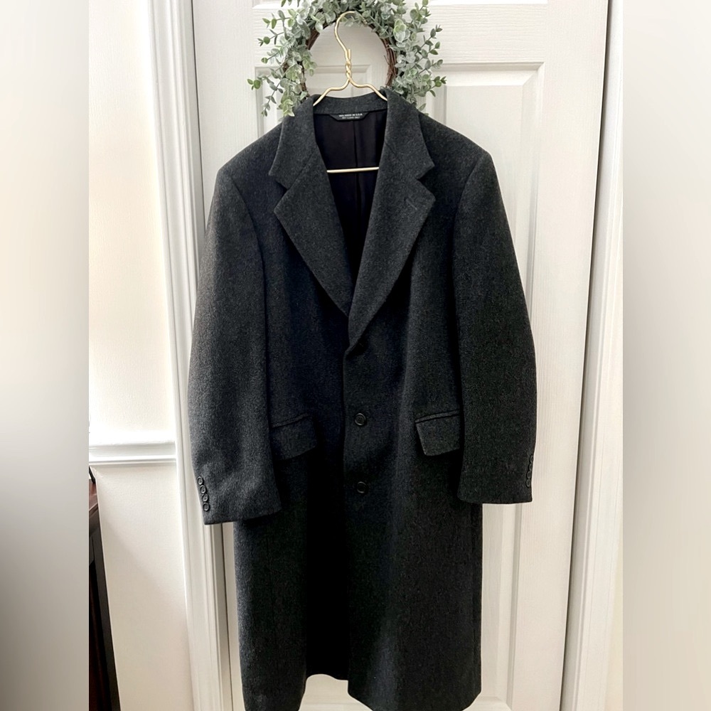 Vintage Christian Dior Monsieur Sport Men’s Wool Overcoat